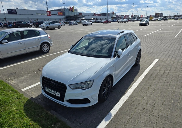 Audi A3 cena 70500 przebieg: 120100, rok produkcji 2014 z Poznań małe 67